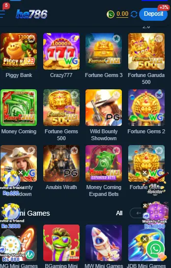 He786 game
